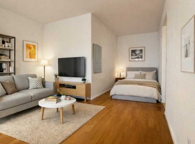 1-Zimmer Appartement mit großzügiger Loggia