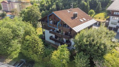 Schöne 1-Zimmer-Dachgeschosswohnung zur Miete in Oberstaufen-Weißach