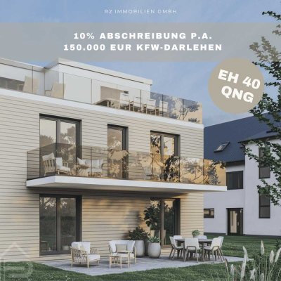 Kapitalanlage mit Doppel-AfA & KfW-Förderung: Neubau 3-ZW für 4.000 €/m²