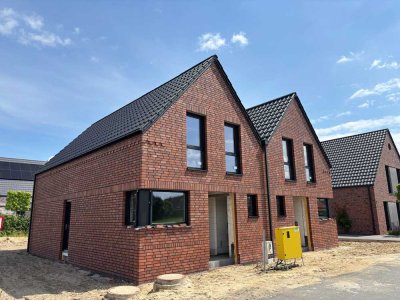 Schicke, schlüsselfertige Doppelhaushälfte (KFW 40) in Leer bei Steinfurt jetzt zu verkaufen