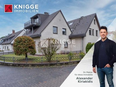 +++ 3451 - Häuserensemble, bestehend aus zwei EFHs mit Garten in beliebter Gronauer Waldsiedlung +++