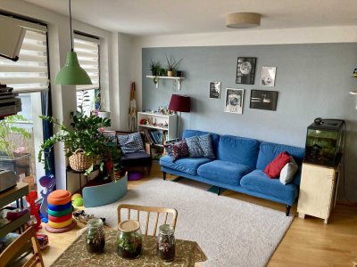 Schön geschnittene Wohnung mitten in der Stadt