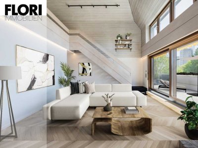Exklusive Dachgeschosswohnung mit Südterrasse in begehrter Münchener Lage