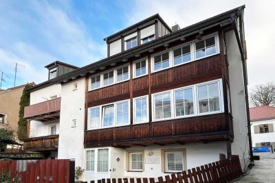 Urbanes Wohnen: Vermietete Wohnung mit Wintergarten im Stadtzentrum Straubings