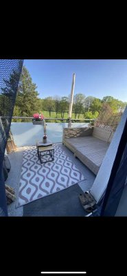 Sonnige Balkonwohnung mit Weitblick ins Grüne – Essen Werden