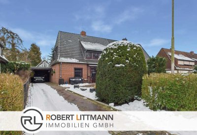 Gepflegte Doppelhaushälfte mit großem Garten und Stellplatz in Grolland
