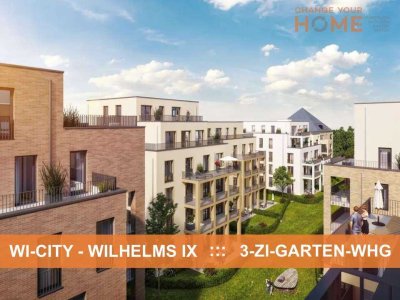 WIESBADEN DOWNTOWN   :::   "WILHELMS IX"   :::   3-ZI-GARTEN-WOHNUNG