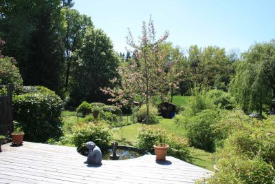 REH mit Traumblick ins Naturschutzgebiet