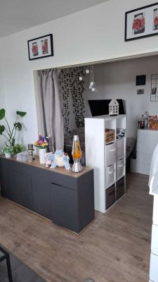 1 Zimmerwohnung mit Balkon   Grundriss?  PERFEKT!