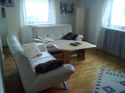 Wohnen auf Zeit! möblierte 3 Zimmer-Hochparterre-Wohnung mit Terrasse und EBK in Malterdingen