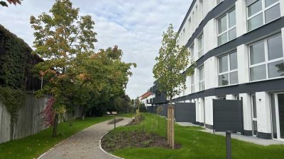 Erstbezug! Möbliertes 1-Zimmer Appartment mit Terrasse & Grünfläche - nah am Universitätsklinikum