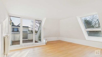 Wohnen am Kurpark: Helle Maisonette mit 2 Balkonen, 2 Bädern & TG-Stellplatz