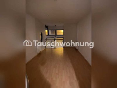 Tauschwohnung: Maisonette-Wohnung mit großer Terrasse in zentraler Lage