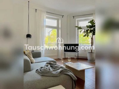 Tauschwohnung: Wunderschöne 2-Zimmer Altbauwohnung mit großer Terrasse
