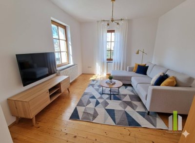 Zentrale 2-Zimmer-Wohnung in gepflegtem 4-Parteienhaus – mit Terrasse und Garten!