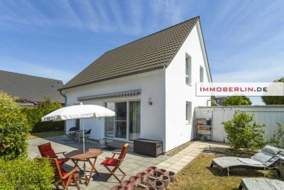 IMMOBERLIN.DE - Sehr sympathisches Einfamilienhaus mit Südwestgarten