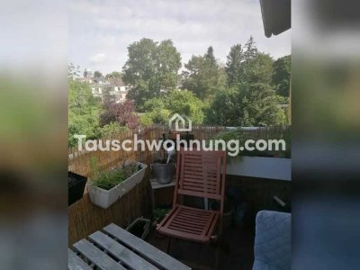 Tauschwohnung: wunderschöne Wohnung mit Balkon und Gartenbenutzung