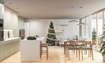 Barrierearm im DG - Individuelle und nachhaltige 3,5-Zimmer-Wohnung (4 Räume)