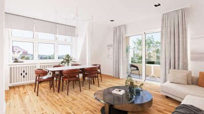 Dachgeschoss mit Lift, Loggia & Traumblick – 549.000 € Renovierungskosten enthalten – AfA-fähig
