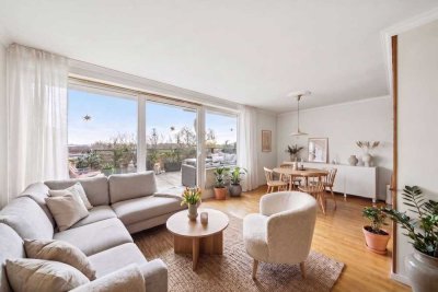 Ihr Platz über den Dächern der Stadt — 3 Zimmer mit Dachterrasse