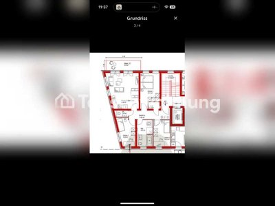 Tauschwohnung: Moderne 4 Zimmer Wohnung