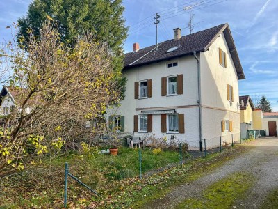 Provisionsfrei für Käufer: Sanierungsbedürftige Doppelhaushälfte in Laufnähe zum Bahnhof Weilheim