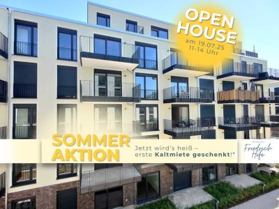Wundervolle 3-Zimmer-Neubauwohnung mit TERRASSE und EBK im Neubauquartier "Großherzog Friedrich H...