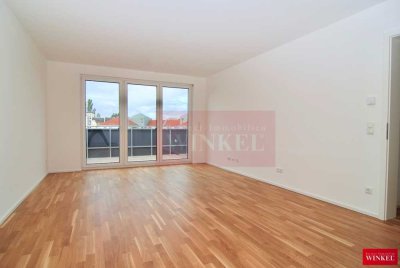 3-Zimmer Neubauwohnung mit Einbauküche, Westbalkon, TG-Platz, Gäste-WC und Parkett in Bonn-Beuel!