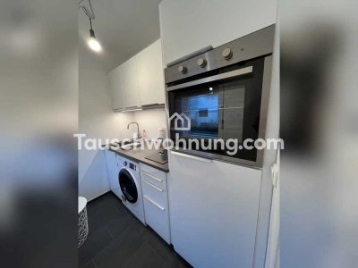 Tauschwohnung: Biete 1 Zi. in zentraler Lage, suche 2 Zi. in zentraler Lage