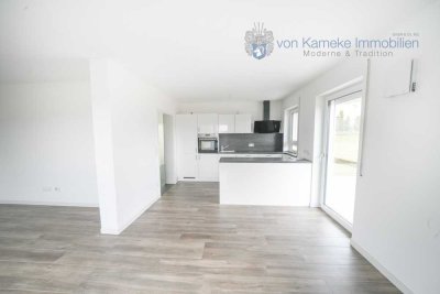 3-Zi.-EG-Whg. mit Terrasse, EBK, FBHZ, Garage und Pkw-Stellplatz