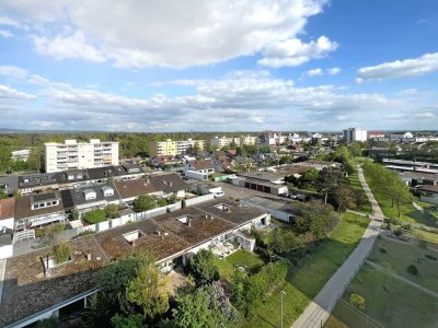 Gepflegte 3-Zimmer-Wohnung mit Panoramablick in Hockenheim