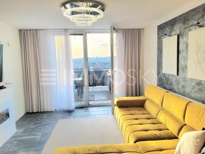 Modernes Dachterrassen Eigenheim mit Panoramablick und Top Anbindung