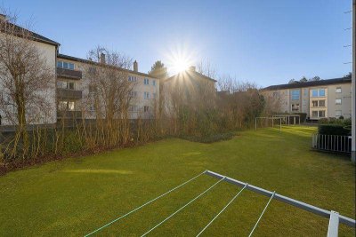 Licht. Sonne. Lebensqualität - südseitige Wohnung im Parterre