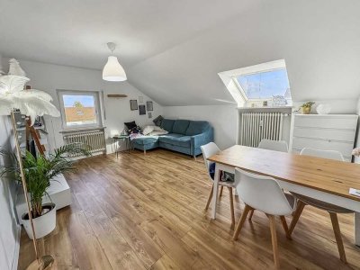 Vermietete 3-Zimmer-Dachgeschosswohnung in Inningen