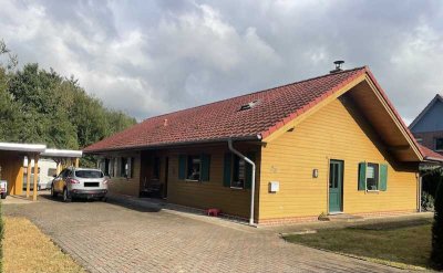 Ebenerdiges, energieeffizientes Holzhaus in Fischerhude-Quelkhorn zu verkaufen!
