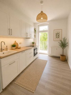Schöne 3-Raumwohnung mit Balkon und Einbauküche in Sudenburg