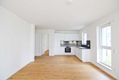 Terrassenwohnung mit großer Süd-Terrasse zum Verlieben: eleganter Erstbezug mit allen Extras!