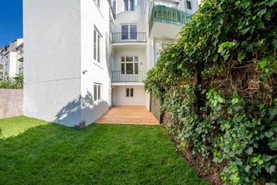 Möblierte, kernsanierte 3 Zimmer-Wohn mit Balkon+Garten (WG-geeignet)
