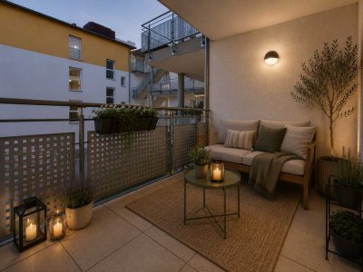 Zentral, modern, mit Komfort: 2-Zimmer-Wohnung in Top-Lage von Erlangen – inklusive TG-Stellplatz