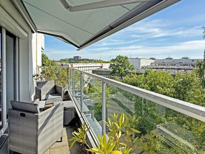 Ruhig und Zentral 4 Zimmer Neubau Penthouse Wohnung Nähe S Bergedorf zu vermieten