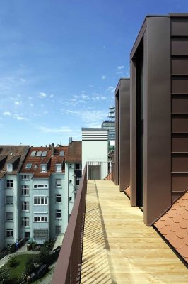 Neu erstelltes DG-Maisonette-Loft mit Alpenblick in Kulturdenkmal