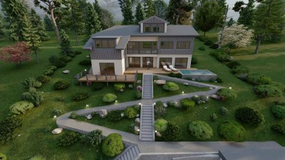 Gmunden: Lassen Sie Ihr Haus (mit Umbauvorschlag) am schönen romantischen Krottensee in neuem Glanz erstrahlen!