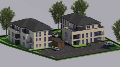 Neubau | 3 Zi Wohnung in QNG Standard in Herzen von Ganderkesee