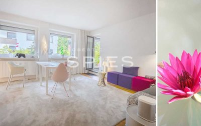 Komfortable 2-Zimmer-Eigentumswohnung mit Loggia und Terrassen-Nutzung