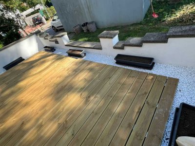 Geschmackvolle 2-Zimmer-EG-Wohnung mit Terrasse in Karlsruhe Wolfartsweier
