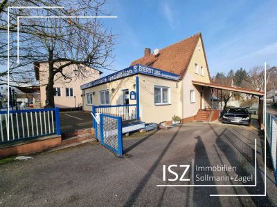 Wohn- und Geschäftshaus - Gastronomiebetrieb im EG + Dachgeschosswohnung