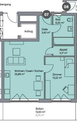 Neubau Erstbezug in Frankfurt-Höchst! KFW 40!! KFW-Förderung 100.000 EUR!