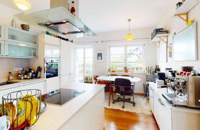 Traumhaft, Wasserblick, barrierefrei - Dachgeschosswohnung über den Dächern Köpenicks