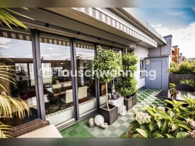 Tauschwohnung: Penthouse mit 40m2 Dachterrasse Barrierefrei, TG, Lift