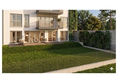 BADEN Stadt - 4-5 Zimmer barrierefreie GARTEN-Neubauwohnung - PROVISIONSFREI - SCHLÜSSELFERTIG!